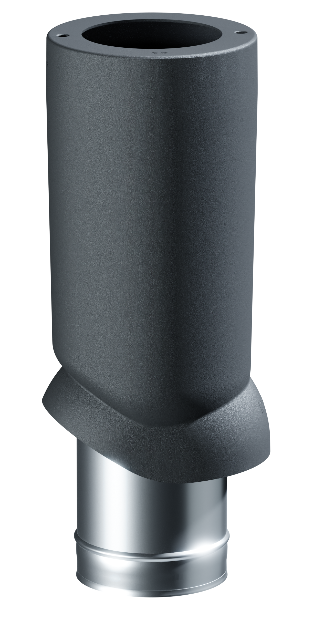 Docke PREMIUM Выход вентиляционный ИЗЛ-160 700 Труба Чёрный