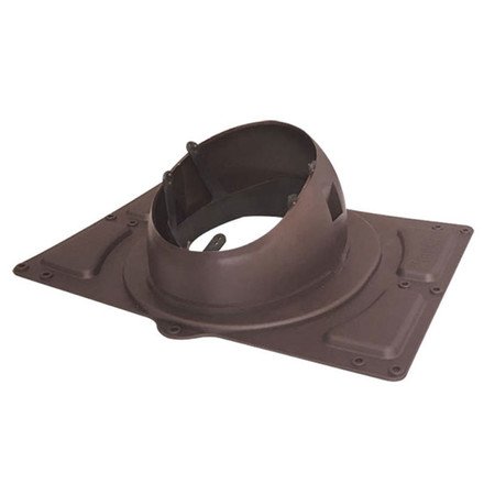 Элемент проходной KROVENT Base-VT General 125х150 для металлической кровли RAL 3009 красный.