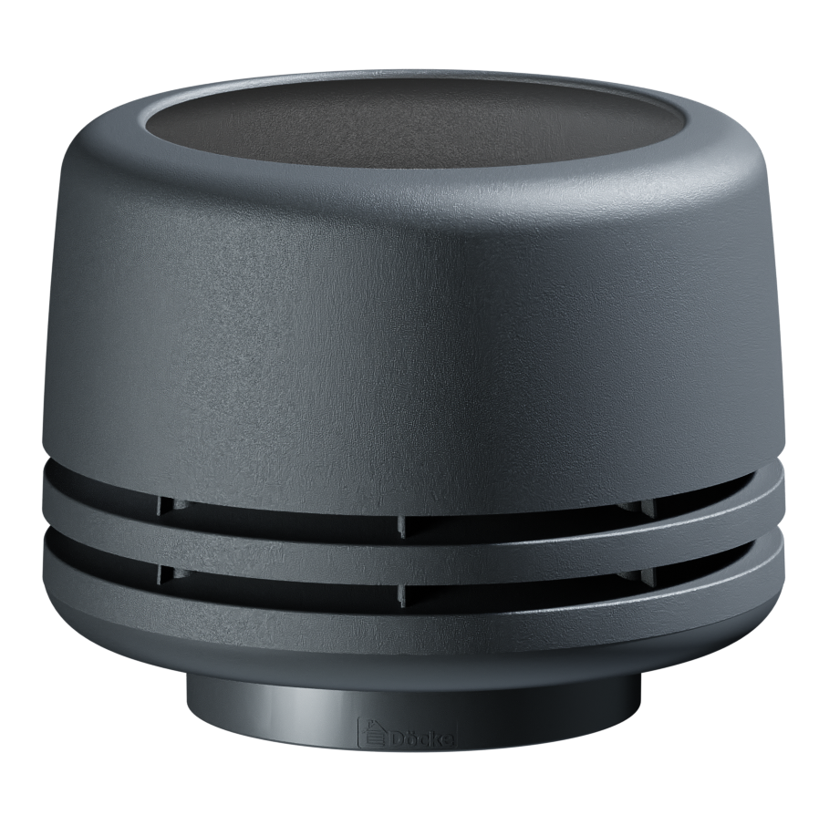 Docke PREMIUM Выход канализационный ИЗЛ-110 500 Колпак Чёрный