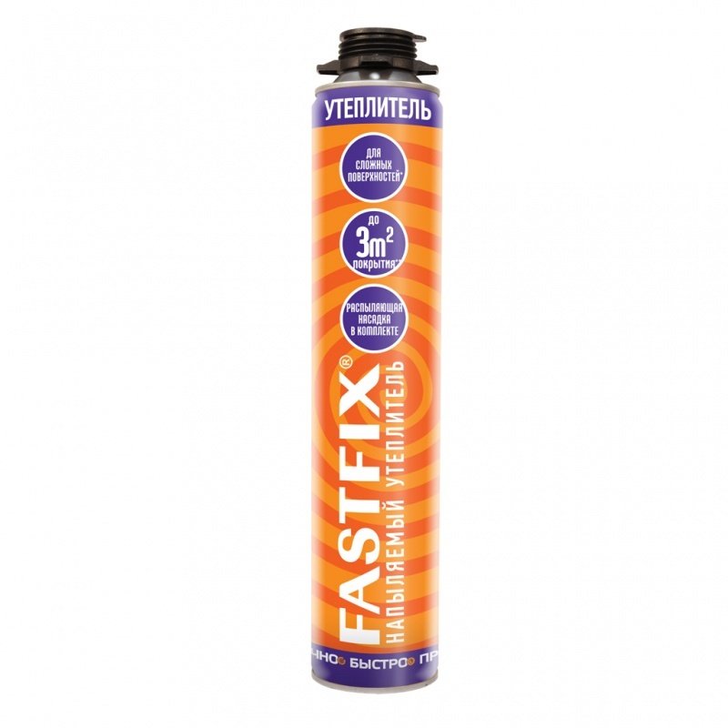 Утеплитель напыляемый Пеноплэкс FASTFIX 850мл