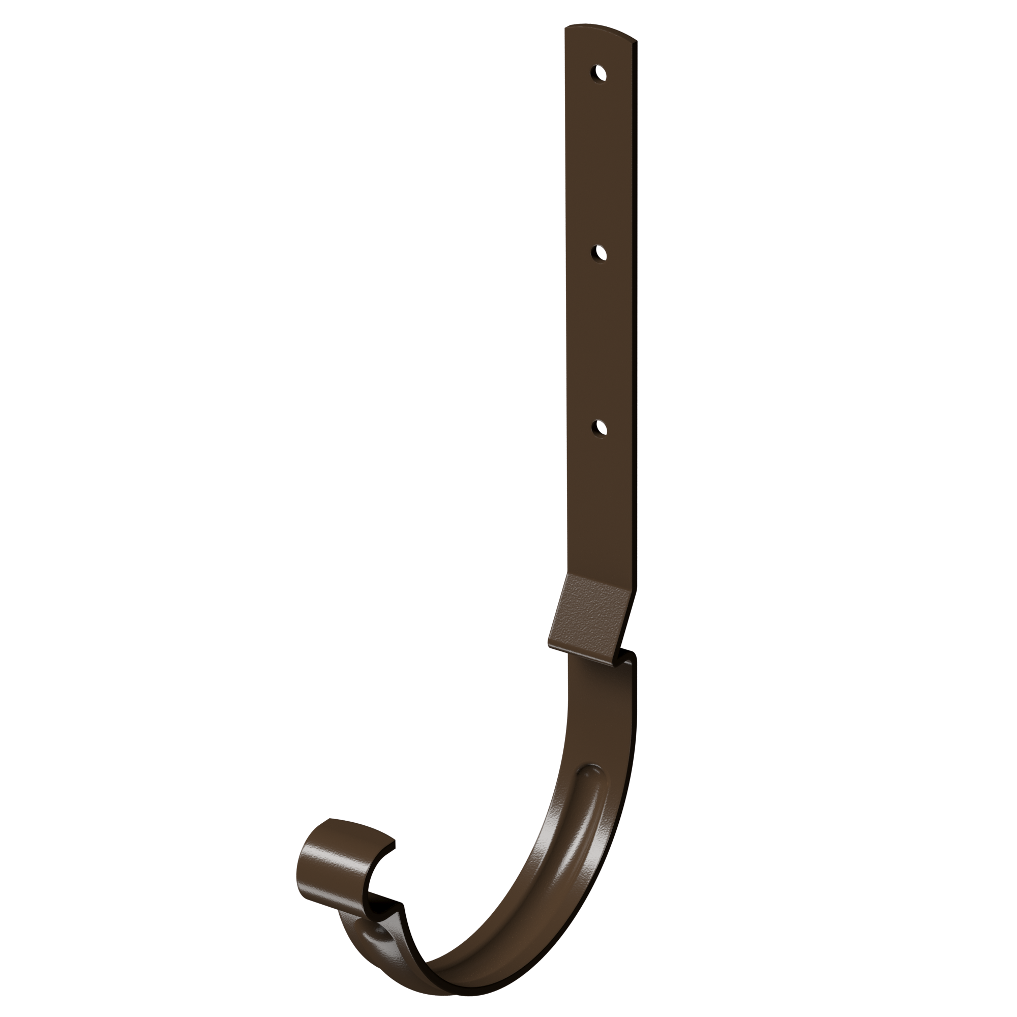 Docke STAL STANDARD Карнизный крюк длинный D125 (RAL 8017, коричневый)