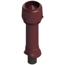 Выход вентиляционный Татполимер D110 110х160х700 86 красный