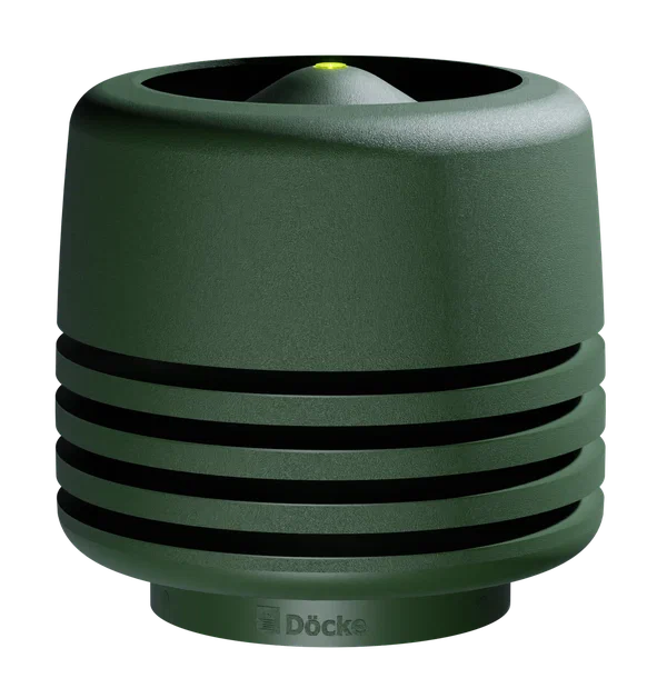 Docke PREMIUM Выход вентиляционный ИЗЛ-125 700 Колпак Зелёный