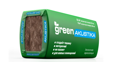 GreenAKUSTIKA AS smart плита 50х610х1230 12м2 0,6м3 36пач