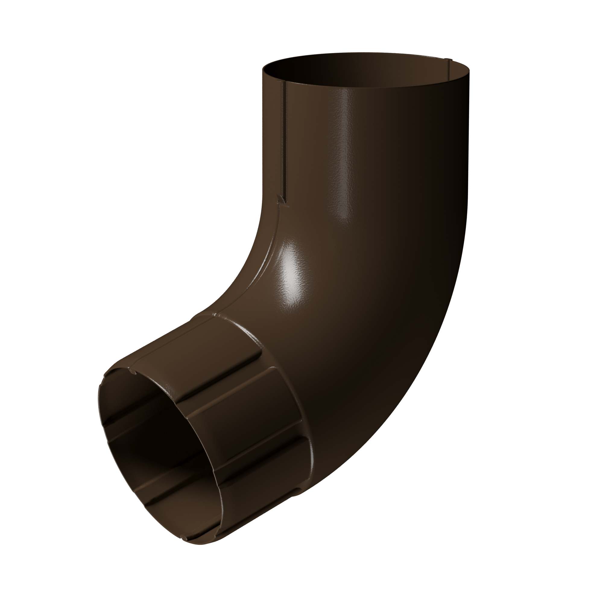 Docke STAL STANDARD Колено 72° D90 (RAL 8017, коричневый)