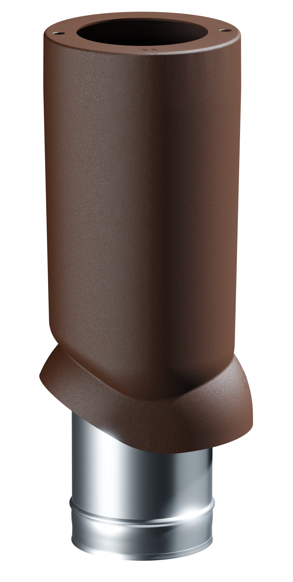 Docke PREMIUM Выход вентиляционный ИЗЛ-160 700 Труба Тёмно-коричневый