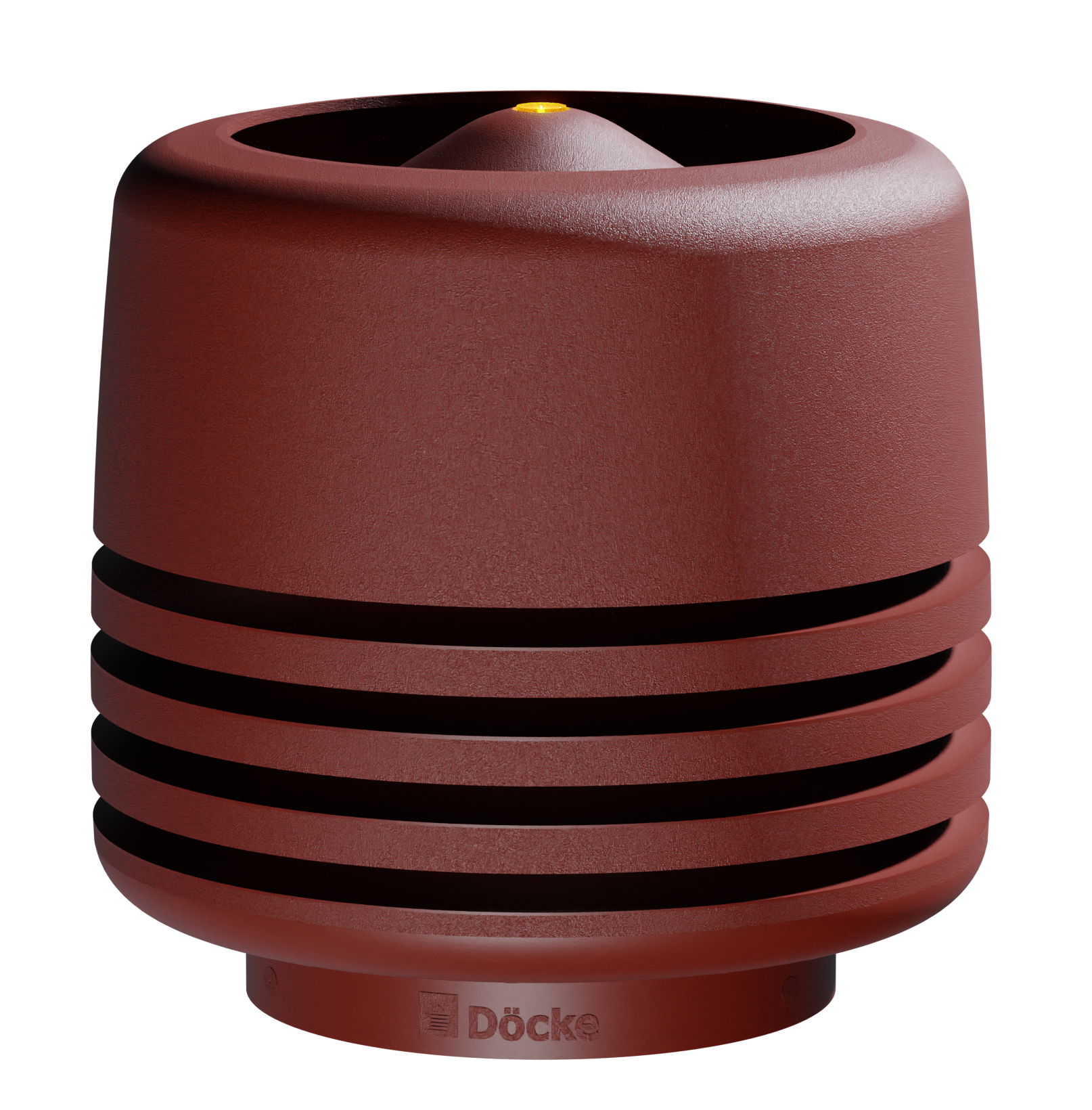 Docke PREMIUM Выход вентиляционный ИЗЛ-125 700 Колпак Красный