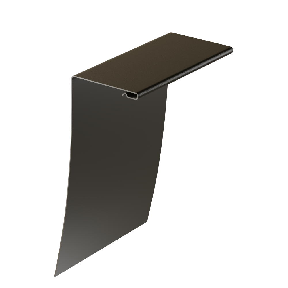 Docke PREMIUM Универсальный околооконный профиль 89  254 мм, 3м (Шоколад)