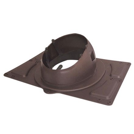 Элемент проходной KROVENT Base-VT General 125х150 для металлической кровли RAL 8017 коричневый.