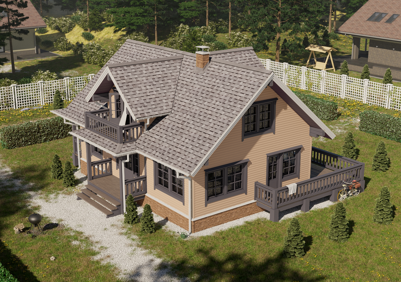 Docke ПРЕМИУМ Софит сплошной (Графит)