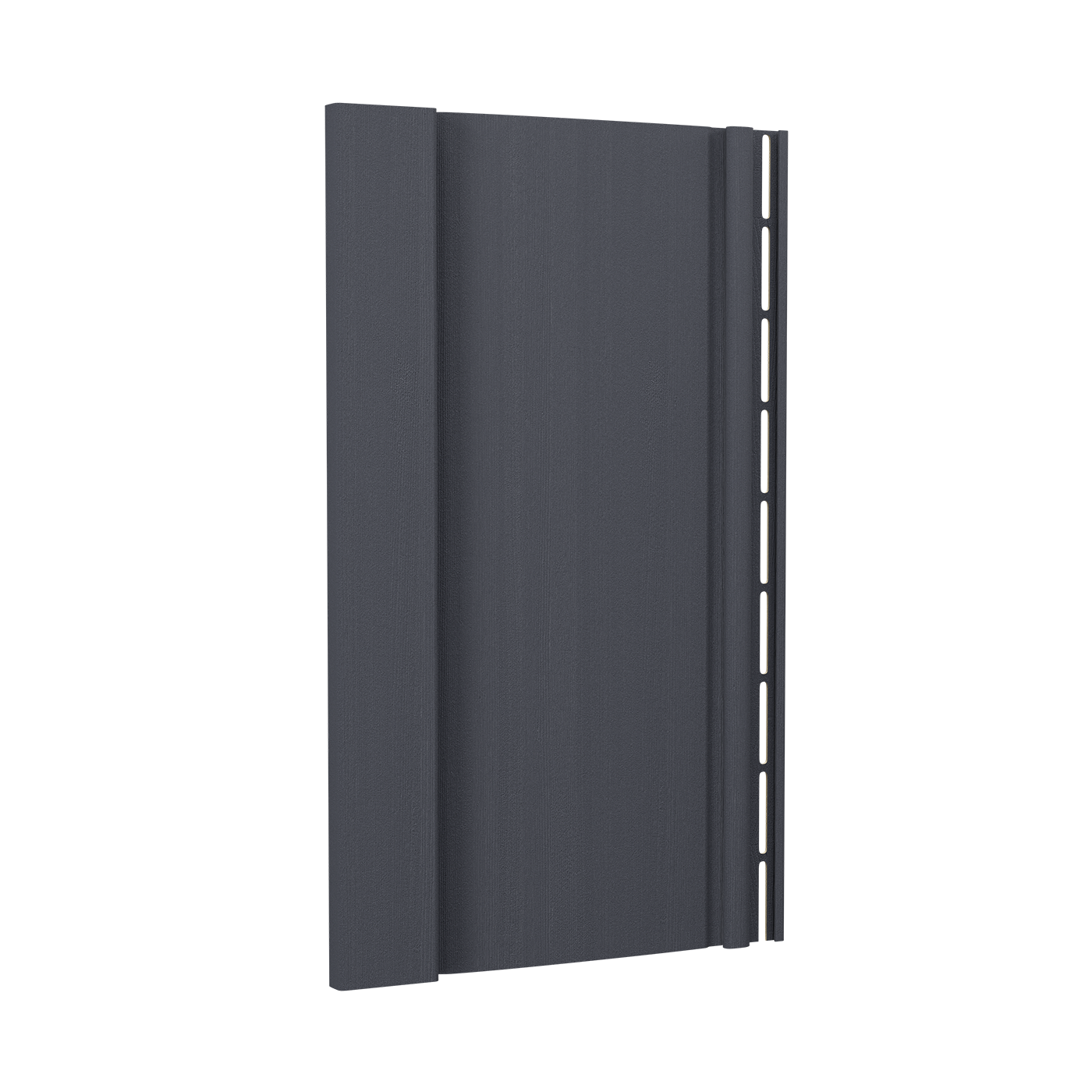 Docke PREMIUM Вертикальный сайдинг S7 (Графит)