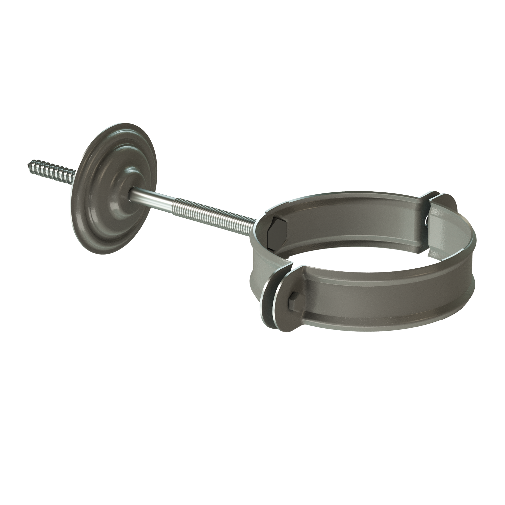 Docke STAL STANDARD Хомут трубы D90 (RAL 7024, темно-серый)