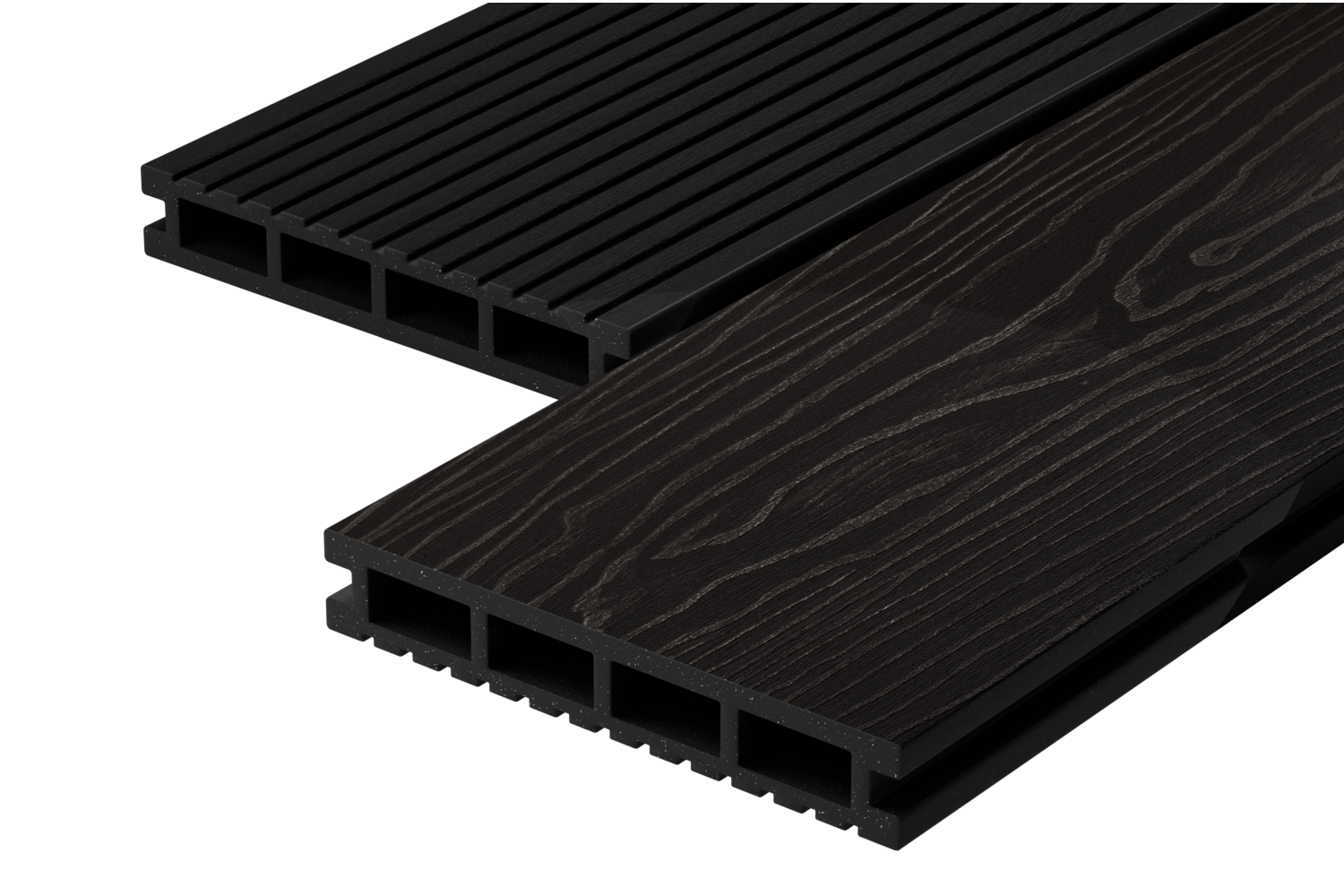 Террасная доска Decking Urban Pro Max 150х24х4000 0,6м2 Жженый Кедр (графит)